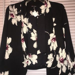 Floral blazer